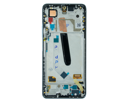 Дисплей Xiaomi Poco F3 з сенсором та рамкою blue (Original) PLS-00-00087051