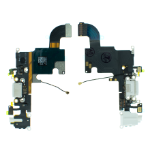 Шлейф iPhone 6S з роз'ємом зарядки white (Original) PLS-00-00079116