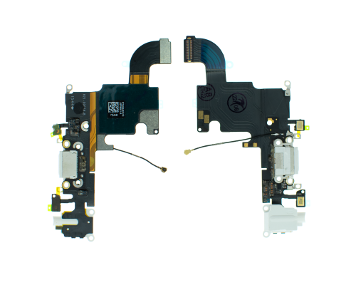 Шлейф iPhone 6S з роз'ємом зарядки white (Original) PLS-00-00079116