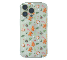 Чохол новорічний (різдвяний) WAVE Christmas Holiday iPhone 11 Pro gingerbread men PLS-00-00101280