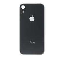 Задня кришка iPhone XR black (Більший отвір) PLS-00-00035599