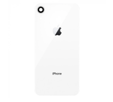 Задня кришка iPhone XR зі склом камери white (Original China) PLS-00-00046607