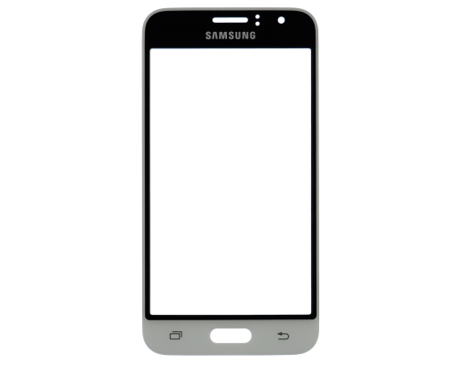 Скло дисплея Samsung J120H Galaxy J1(2016) white (Original China) PLS-00-00012144