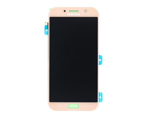 Дисплей Samsung A720 Galaxy A7 (2017) з сенсором pink (Original Refurbished) PLS-00-00026770