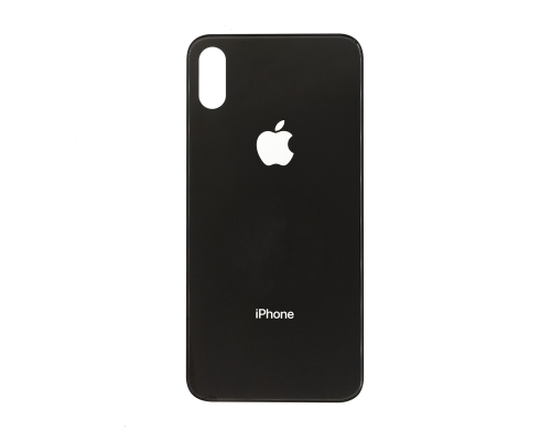 Задня кришка iPhone XS black (Стандартний отвір) PLS-00-00025362