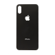 Задня кришка iPhone XS black (Стандартний отвір) PLS-00-00025362