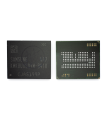 Мікросхема пам'яті Samsung KMK8U000VM-B410, 1/16GB, BGA 162, Rev. 1.5 (MMC 4.41) PLS-00-00026577