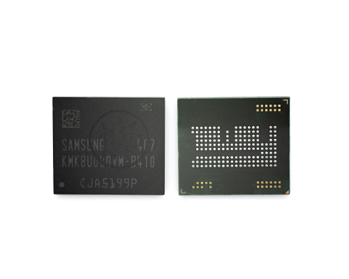 Мікросхема пам'яті Samsung KMK8U000VM-B410, 1/16GB, BGA 162, Rev. 1.5 (MMC 4.41) PLS-00-00026577