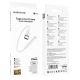 Перехідник Borofone BV13 Type-C to 3.5мм white PLS-00-00073153