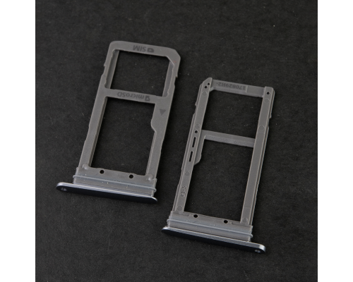 Тримач SIM-карти та карти пам'яті Samsung G935F Galaxy S7 Edge (Single Sim) black onyx PLS-00-00014718