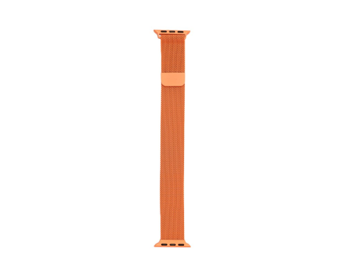 Ремінець Apple Watch Milanese Loop (42,44,45,49) mm orange PLS-00-00042862