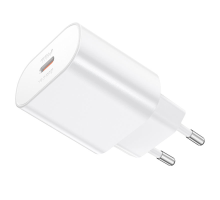 Зарядний пристрій Hoco N22 25W 3A 1USB-C white PLS-00-00091702