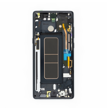 Дисплей Samsung N950 Galaxy Note 8 з сенсором та рамкою black (Original) PLS-00-00016215