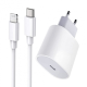 Зарядний пристрій Apple iPhone 13 Pro Max з кабелем Lightning 20W 1USB-C (Original China) white PLS-00-00090141
