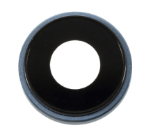 Скло камери Apple iPhone XR з рамкою blue (Original) PLS-00-00028845