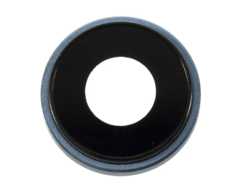 Скло камери Apple iPhone XR з рамкою blue (Original) PLS-00-00028845