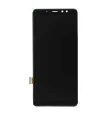 Дисплей Samsung A730 Galaxy A8 Plus (2018) з сенсором black (IPS) PLS-00-00019572