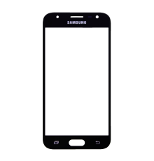 Скло дисплея Samsung J330F Galaxy J3 (2017) black (Original China) PLS-00-00015893