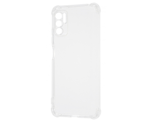 Чохол WXD Silicone 0.8 mm HQ Xiaomi Redmi Note 10 5G (Poco M3 Pro) clear PLS-00-00078519