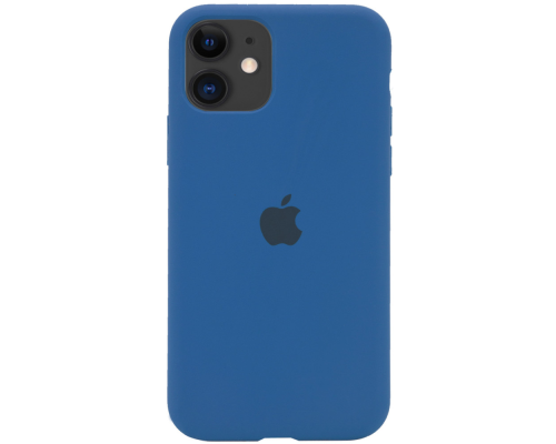 Чохол Silicone Case Full Protective iPhone 11 navy blue PLS-00-00071330