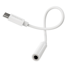 Перехідник Borofone BV13 Type-C to 3.5мм white PLS-00-00073153