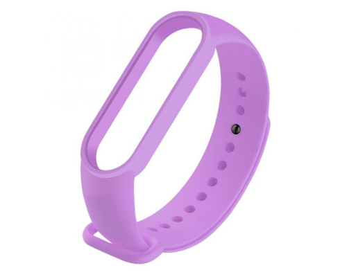 Ремінець Xiaomi Mi Band 5 Silicone light purple PLS-00-00049671