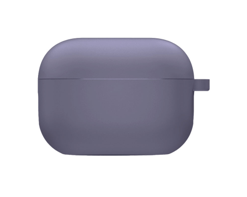 Чохол Silicone Case with Carbine AirPods 3 lavender gray PLS-00-00086922