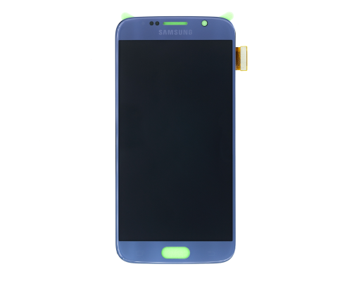 Дисплей Samsung G920 Galaxy S6 з сенсором black sapphire (Original Refurbished) PLS-00-00019575