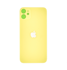 Задня кришка iPhone 11 yellow (Більший отвір) PLS-00-00027623