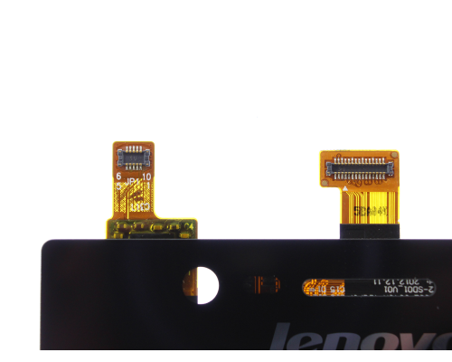Дисплей Lenovo K900 з сенсором black PLS-00-00007703