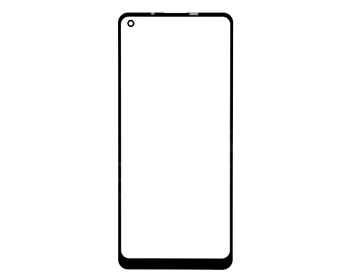 Скло дисплея Samsung A215 Galaxy A21 (2020) black (Original China) PLS-00-00038300