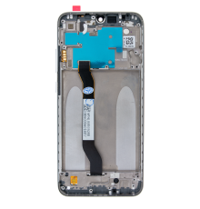 Дисплей Xiaomi Redmi Note 8 з сенсором та рамкою silver (Original) PLS-00-00079720