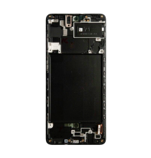 Дисплей Samsung A715 Galaxy A71 (2020) з сенсором та рамкою black (IPS) PLS-00-00059689