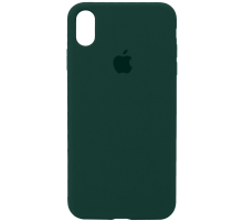 Чохол Silicone Case Full Protective iPhone XS Max forest green PLS-00-00071818