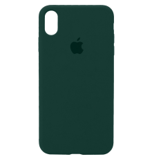 Чохол Silicone Case Full Protective iPhone XS Max forest green PLS-00-00071818