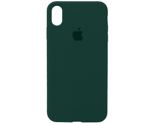 Чохол Silicone Case Full Protective iPhone XS Max forest green PLS-00-00071818