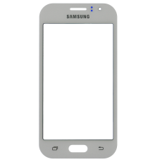 Скло дисплея Samsung J110H Galaxy J1 Ace Duos white PLS-00-00012126
