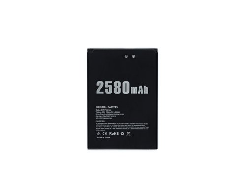 Акумулятор Doogee BAT17582580 PLS-00-00025084