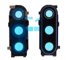 Скло камери Xiaomi Mi 9 SE з рамкою blue (Original) PLS-00-00080516