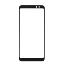 Скло дисплея Samsung A530 Galaxy A8 (2018) з OCA плівкою black PLS-00-00059908