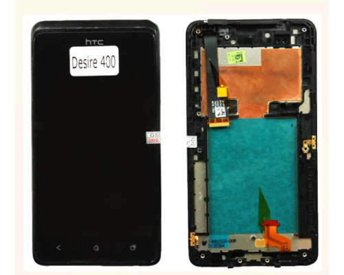 Дисплей HTC Desire 400 Dual Sim з сенсором та рамкою black PLS-00-00038465