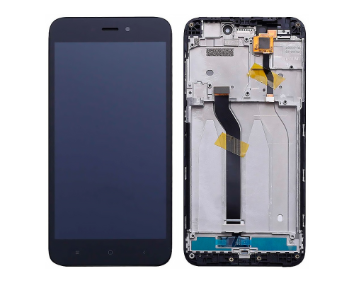 Дисплей Xiaomi Redmi 5a з сенсором та рамкою black PLS-00-00036572
