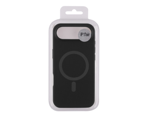 Чохол Glow Silicone Case with Magsafe для iPhone 17 Air Black ma37987_3666775 2020000502227