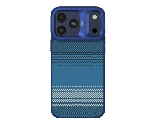 Чохол Kajsa Resort Collection Gradient Stripe with MagSafe для iPhone 17 Pro Max Blue Plus B-Ring ma95866_249664 2020000507420