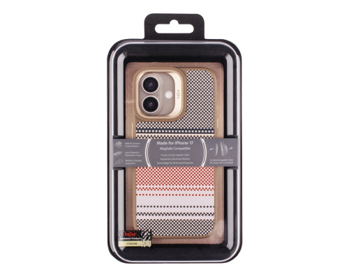 Чохол Kajsa Resort Collection Gradient Stripe with MagSafe для iPhone 17 Desert Gold ma96251_249681 2020000507567