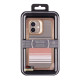 Чохол Kajsa Resort Collection Gradient Stripe with MagSafe для iPhone 17 Desert Gold ma96251_249681 2020000507567