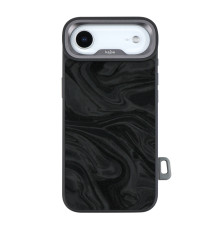 Чохол Kajsa Glamorous Collection Fluid Art with MagSafe для iPhone 17 Air Black O-Ring ma96244_249645 2020000507697