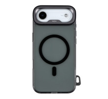 Чохол Kajsa Trans-Shield with MagSafe для iPhone 17 Air Black Smoke O-Ring ma129239_333631 2020000509271
