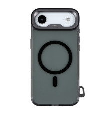 Чохол Kajsa Trans-Shield with MagSafe для iPhone 17 Air Black Smoke O-Ring ma129239_333631 2020000509271