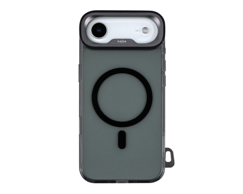 Чохол Kajsa Trans-Shield with MagSafe для iPhone 17 Air Black Smoke O-Ring ma129239_333631 2020000509271